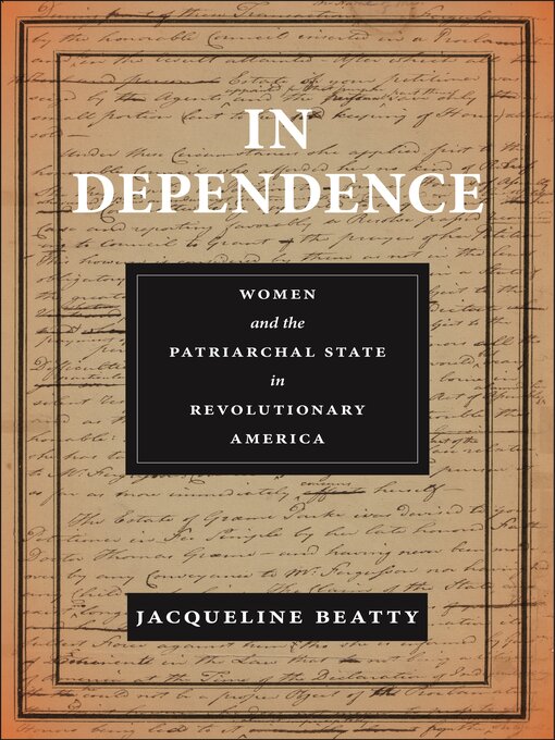 Title details for In Dependence by Jacqueline Beatty - Available
